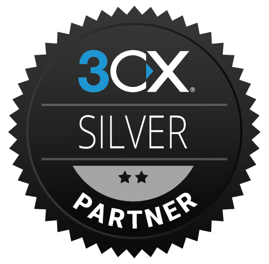 3cx Silver Partner badge - Forerunner Computer Systems